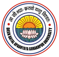 DDU Gorakhpur University Online Official Logo