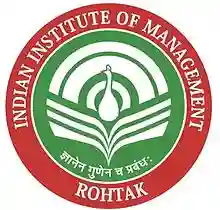 Logo IIM Rohtak on BoostMyTalent