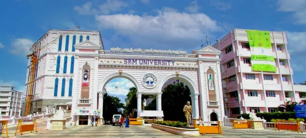 SRM University Online campus